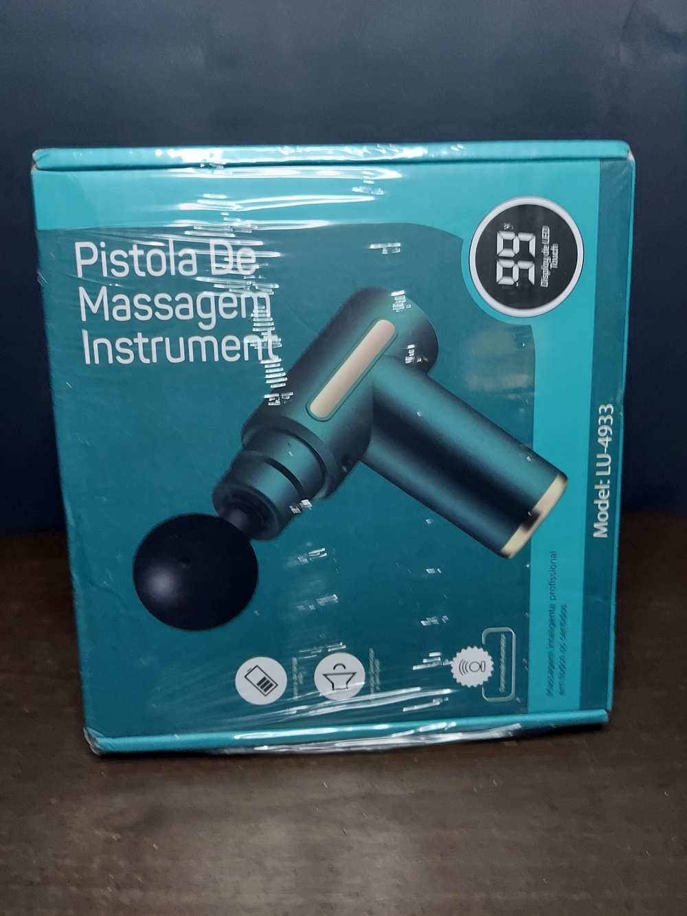 Percussion Massage Gun - Teal Green